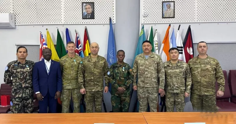 Командование ООН высоко оценило работу казахстанских миротворцев