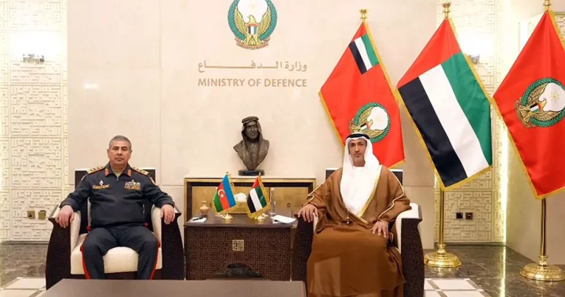 Делегация Минобороны Азербайджана проводит встречи в ОАЭ ФОТО/ВИДЕО