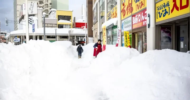 Yaponiyada güclü qar nəticəsində 30 dan çox insan ölüb