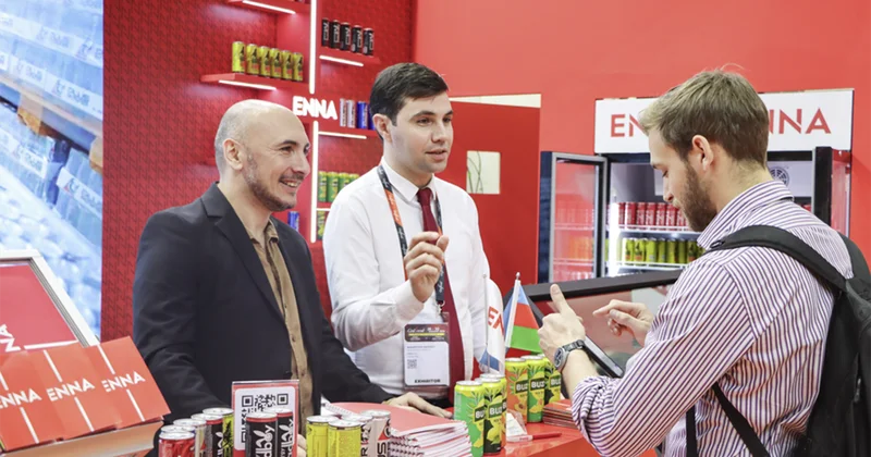 “Cahan Holding”ə məxsus “ENNA” içki fabriki “Gulfood 2026” sərgisində Fotolar