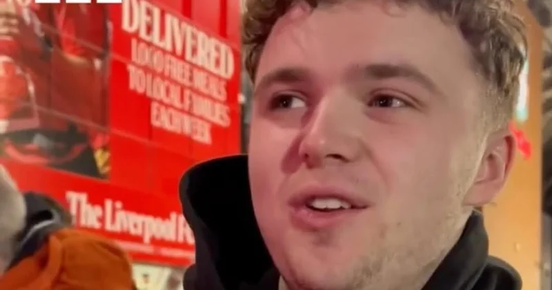 Yerdən Azərbaycan bayrağı tapan Liverpul azarkeşinin sözləri DİQQƏT ÇƏKDİ VİDEO