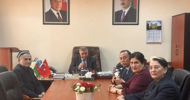 Dilçilik İnstitutunda Özbəkistan alimləri ilə əməkdaşlıq məsələləri müzakirə edilib