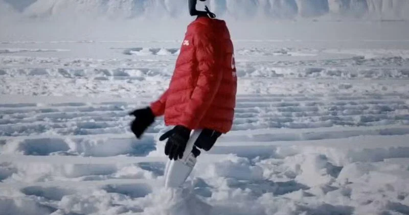 Китайский гуманоид прошел 100 километров при экстремально низкой температуре ВИДЕО