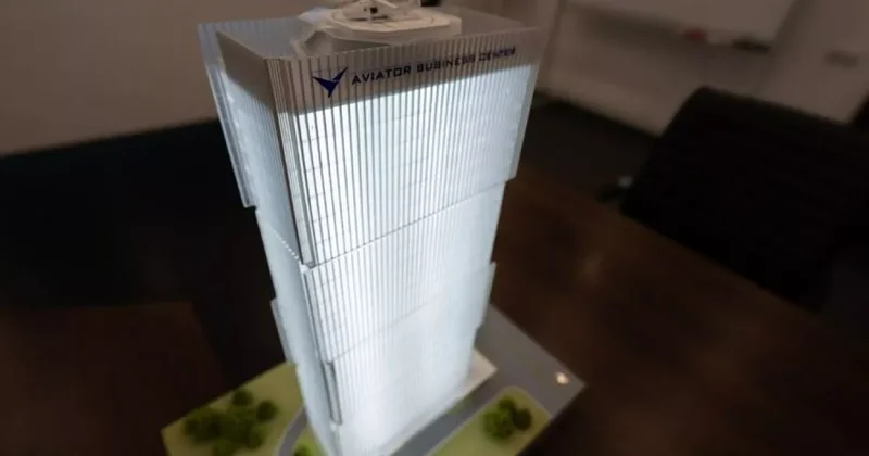 В центре столицы Кыргызстана построят 25 этажный бизнес центр с вертолетной площадкой