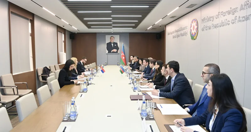 Азербайджан и Сербия провели политконсультации (ФОТО)