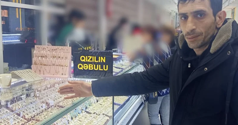 Evdən qızıl zinət əşyaları oğurlayan saxlanılıb