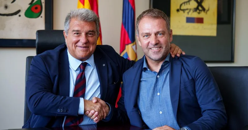 Flik ürəyi istədiyi qədər Barselona nı çalışdıra bilər Joan Laporta
