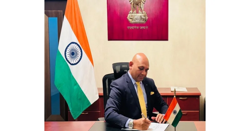 В Азербайджан прибыл новый посол Индии