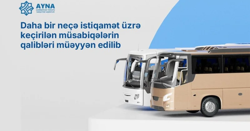 Rayonlararası və rayondaxili marşrutlar üzrə yeni daşıyıcılar seçildi