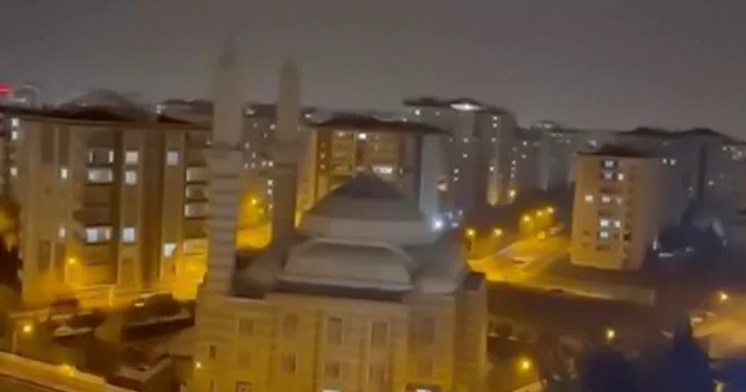 Türkiyədə məscidin səsgücləndiricisindən musiqi səsləndirilib