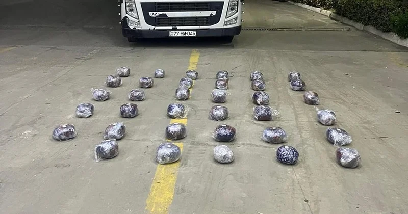 На госгранице Азербайджана задержана контрабанда на 6,5 млн манатов