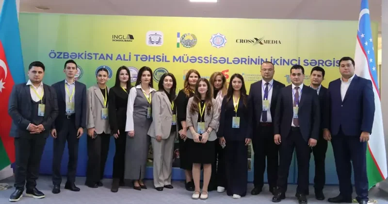 Вузы Узбекистана представили в Баку свой потенциал ФОТО