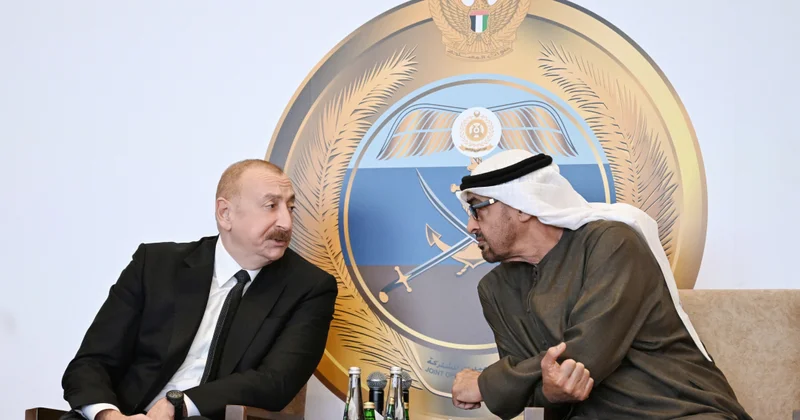 Президенты Азербайджана и ОАЭ наблюдали за учениями Щит мира 2026 Minval Politika