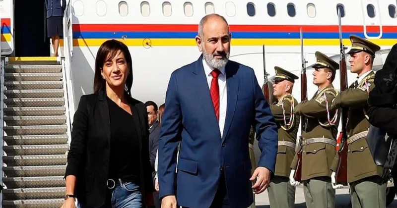 Nikol Paşinyan həyat yoldaşı ilə birlikdə BƏƏ yə yollanıb