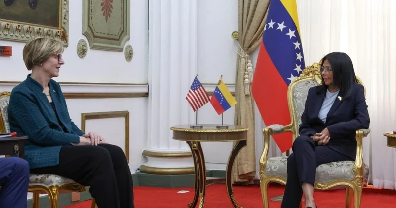 Родригес встретилась с временным поверенным в делах США в Венесуэле