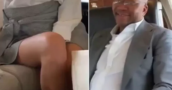 Epşteynin özəl təyyarəsində çəkilmiş YENİ görüntülər yayıldı