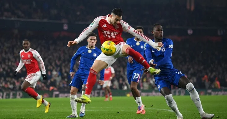 “Arsenal” İngiltərə Liqa kubokunun finalına çıxıb VİDEO