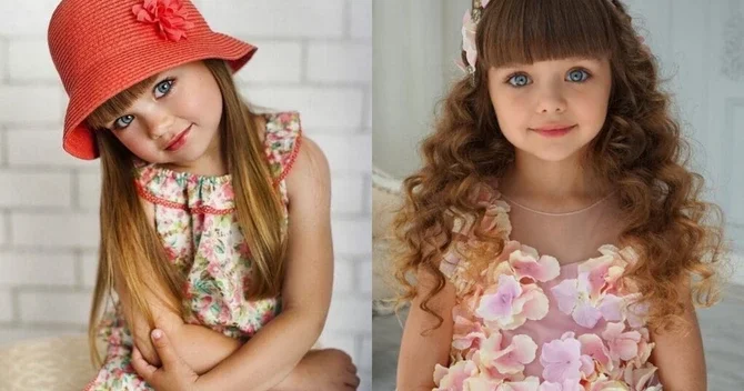 Onu hər kəs tanıyır: “Dünyanın ən gözəl qızı” seçilən uşaq model böyüdü FOTO