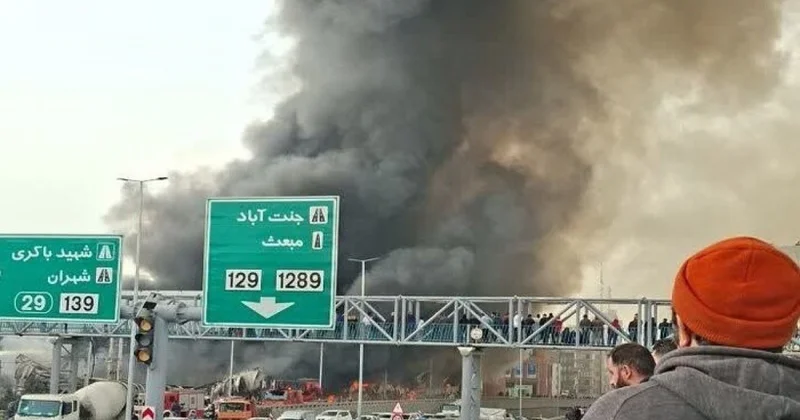 В Тегеране горит рынок ВИДЕО