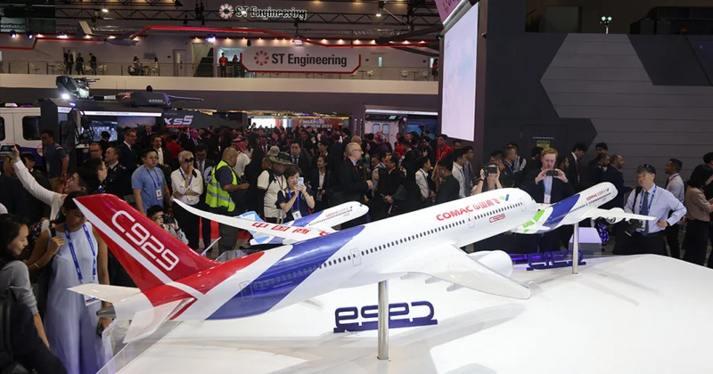 Sinqapurda Asiyanın ən böyük aviasiya sərgisi açılıb