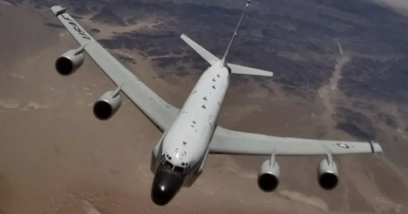 Над Балтикой заметили самолет радиационной разведки ВВС США