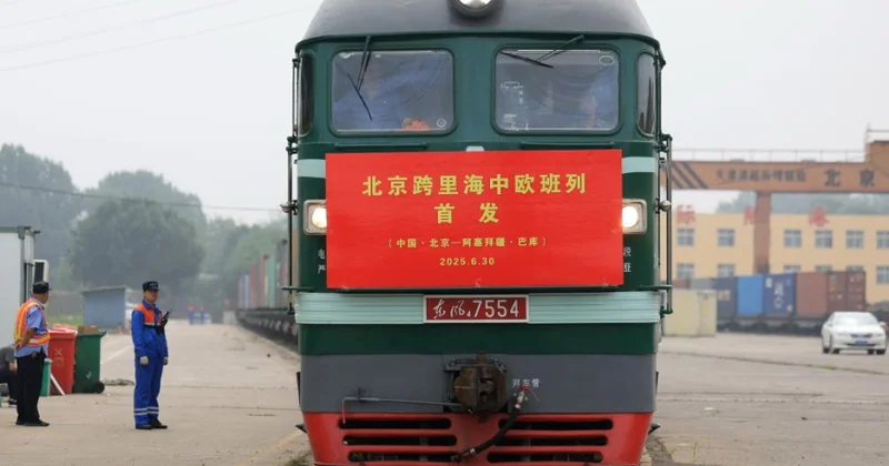 Китай запустил новый железнодорожный маршрут в Баку Minval Politika