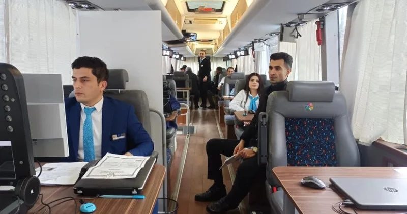 Səyyar ASAN xidmət Cəlilabadda FOTOLAR