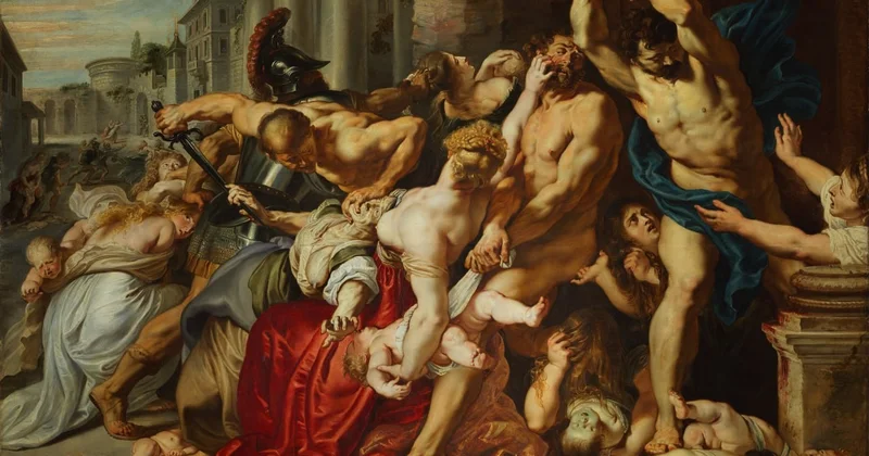 Эпштейн заказывал трехметровую картину Рубенса Резня невинных