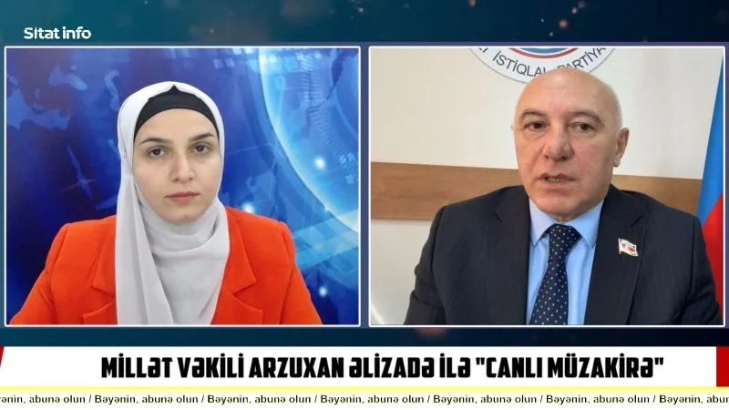 Deputat Arzuxan Əlizadə ilə CANLI MÜZAKİRƏ