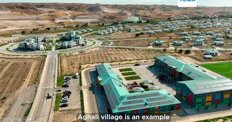 “AS İnşaat” MMC nin inşa etdiyi Ağalı kəndi “Euronews”un diqqət mərkəzində Fotolar