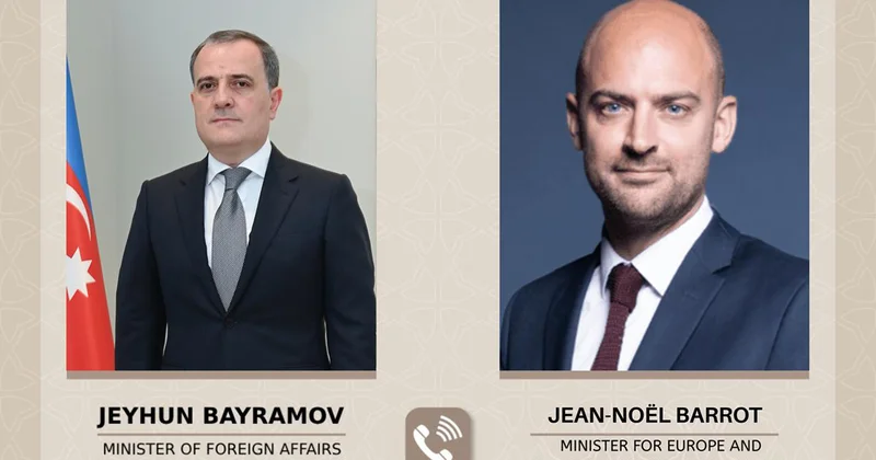 Bayramov fransalı həmkarı ilə regiondakı vəziyyətdən danışdı
