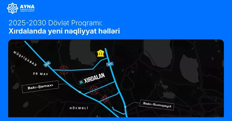 Хырдалан ждёт масштабный транспортный прорыв Сроки и подробности / ВИДЕО