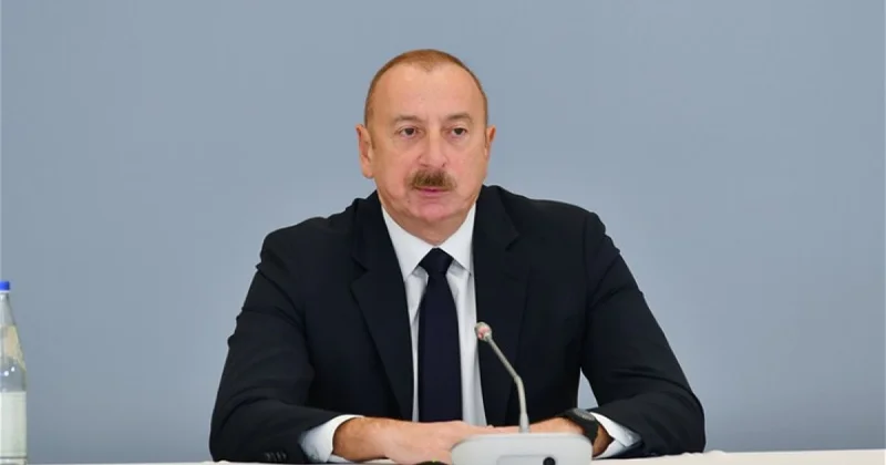 Алиев в Бакинском конгресс центре