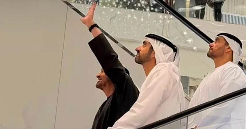 Президент ОАЭ появился в Dubai Mall, чтобы успокоить жителей и туристов