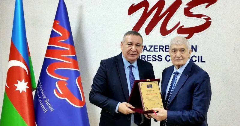 Mətbuat Şurasında Əməkdar jurnalist Rəhim Hüseynzadənin 75 illik yubileyi qeyd edilib