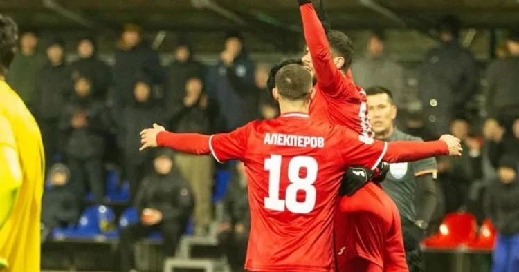 Azərbaycanlı futbolçu Qırğızıstanda qol vurdu