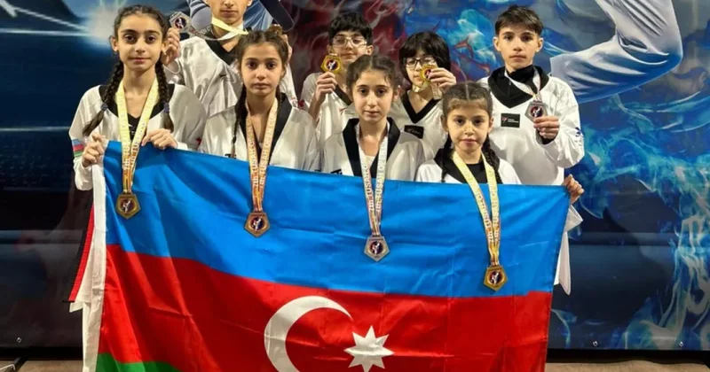 Азербайджанские таэквондисты успешно выступили на Moldova Open