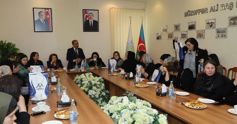 8 Mart Beynəlxalq Qadınlar Günü münasibətilə tədbir keçirilib