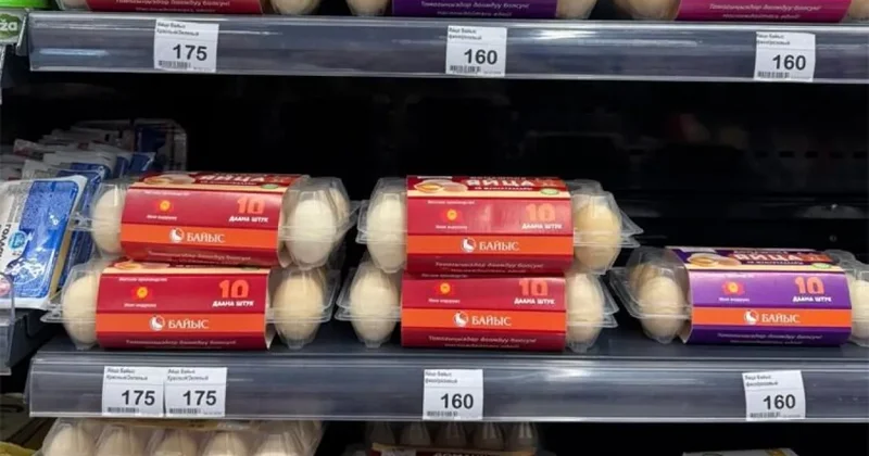В Кыргызстане резко подорожали яйца