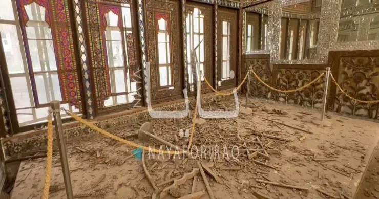 Səfəvi hökmdarının tikdirdiyi məşhur Gülüstan sarayı da dağıdıldı