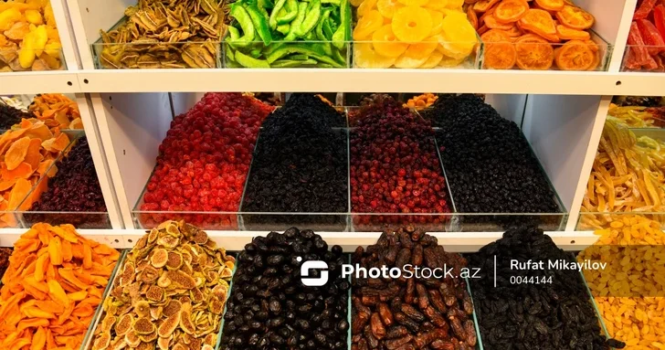Сухофрукты к Новрузу: что продают на азербайджанских рынках?