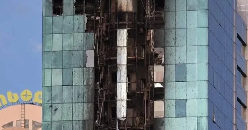 В столице Грузии горел банк ФОТО / ВИДЕО