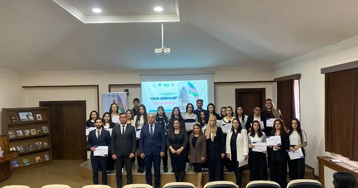 Naxçıvanda “Zəfər hekayələri” layihəsi uğurla yekunlaşıb