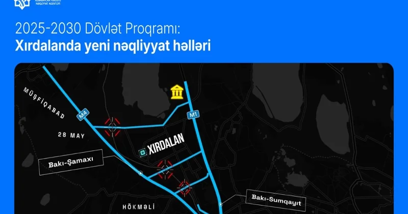 Xırdalanda nəqliyyatın hərəkətinin tənzimlənməsi ilə bağlı yeni layihələr həyata keçiriləcək