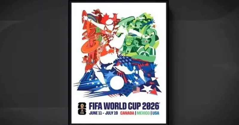 ФИФА выпустила официальный постер чемпионата мира по футболу 2026 года