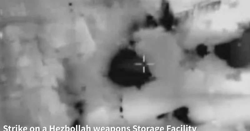 Волна ударов Израиля по ключевым объектам Хезболлы ВИДЕО