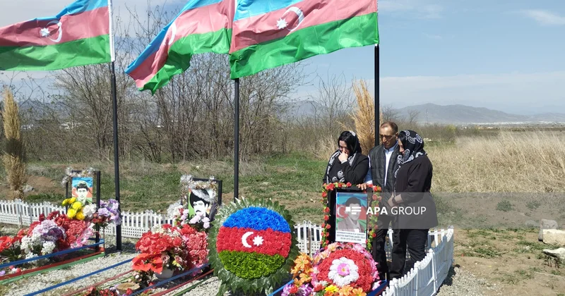 Qarabağ şəhidi 32 il sonra dəfn edildiyi qəbiristanlıqda anılıb FOTO