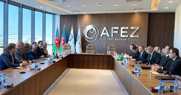 Делегация Туркменистана проинформирована о СЭЗ Алят