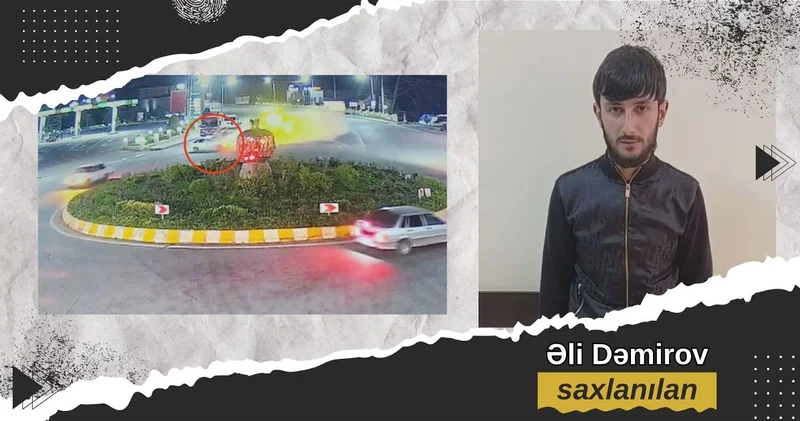 Автохулиганство в Гёйчае: водитель арестован ВИДЕО