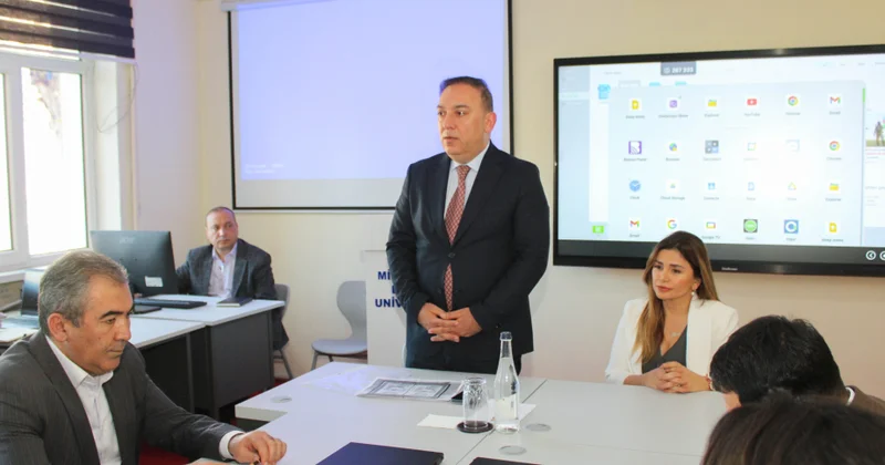 Mingəçevir Dövlət Universitetində yeni təyinat olub